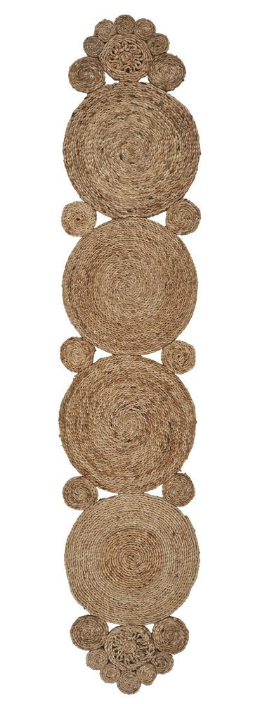 80" Natural Jute Table Runner HomeRoots