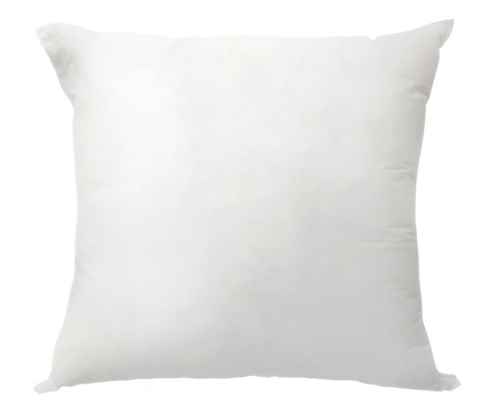 18" White Throw Pillow Insert