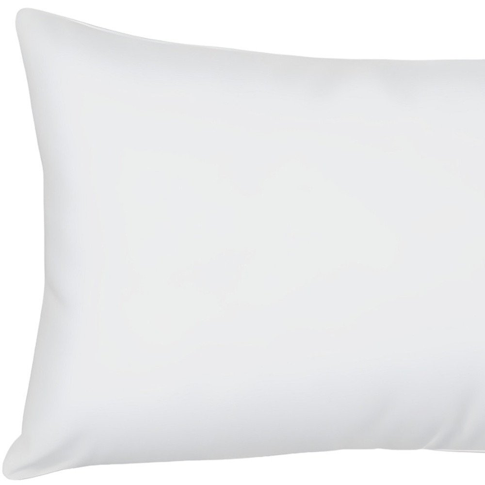 16" X 24" White Lumbar Throw Pillow Insert — view 3