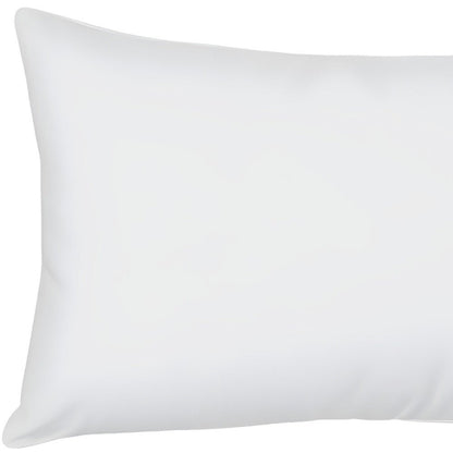 16" X 24" White Lumbar Throw Pillow Insert HomeRoots