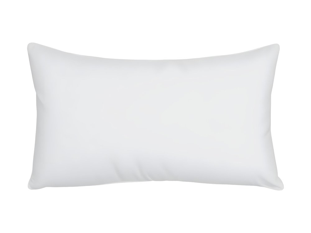 16" X 24" White Lumbar Throw Pillow Insert HomeRoots
