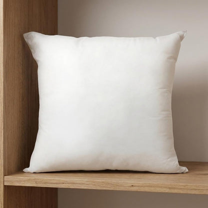 22" White Throw Pillow Insert