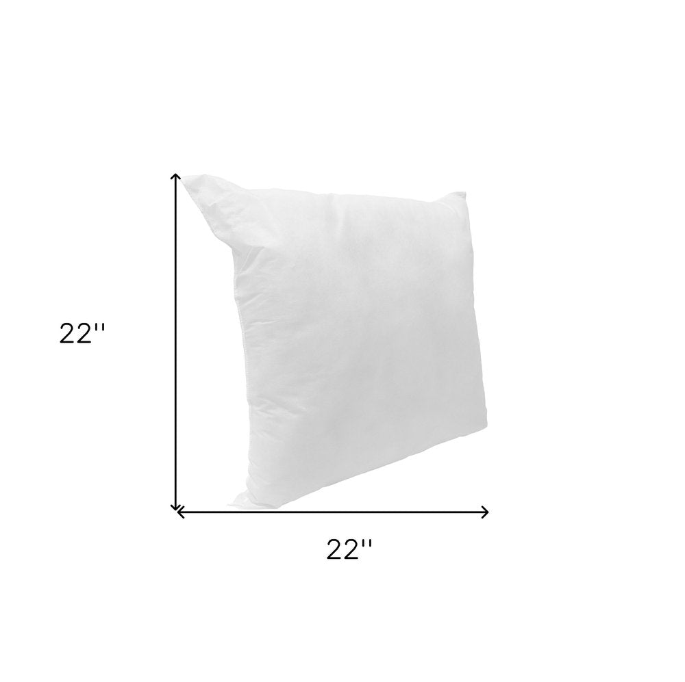 22" White Throw Pillow Insert — view 5