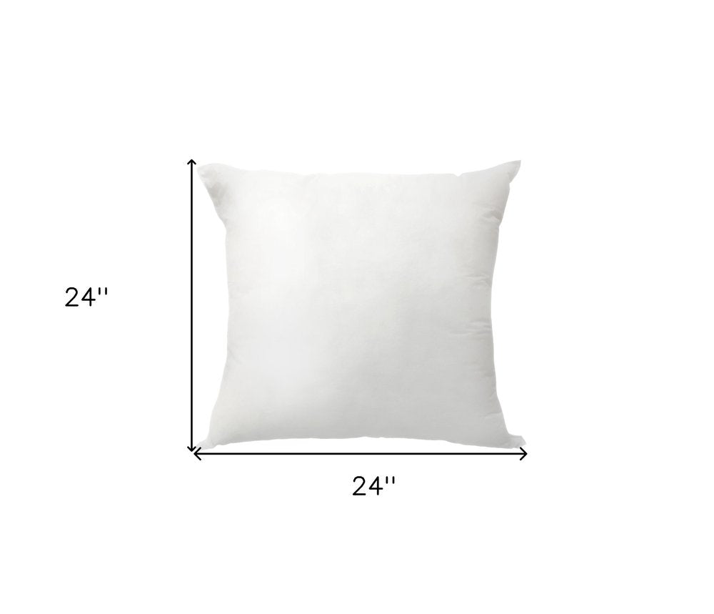 24" White Throw Pillow Insert — view 5