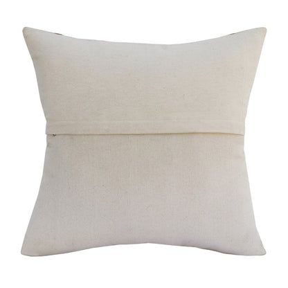 20" Brown and Ivory Throw Pillow HomeRoots