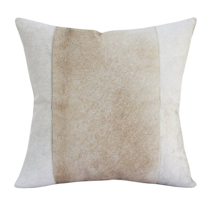 20" Beige and Ivory Throw Pillow HomeRoots