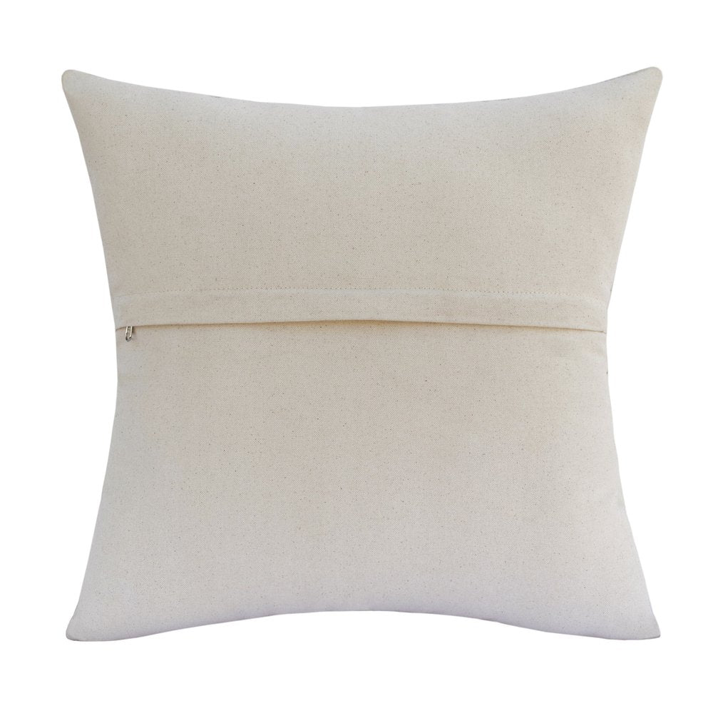 20" Beige and Ivory Throw Pillow — view 5