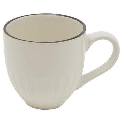 Ivory Sixteen Piece Ceramic Service For Four Dinnerware Set HomeRoots