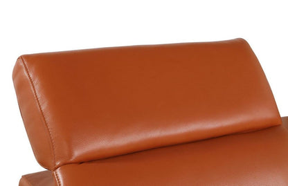 Camel Italian Leather Modular L Shaped Five Piece Corner Sectional HomeRoots