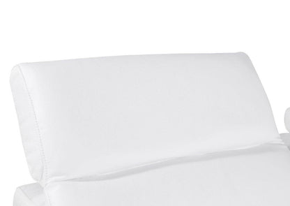 White Italian Leather Modular L Shaped Five Piece Corner Sectional HomeRoots
