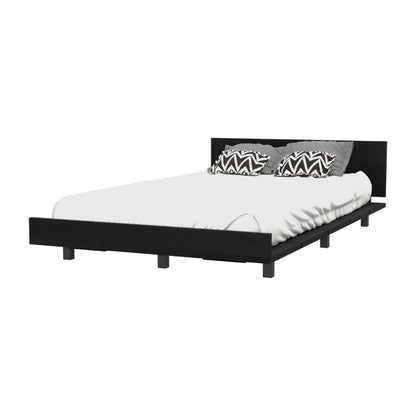 Gray Wood Twin Bed Frame
