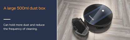 Geek Smart Robot Vacuum Cleaner G6 Plus,1800Pa Strong Suction, Automatic Self-Charging, App Control - FurniFindUSA