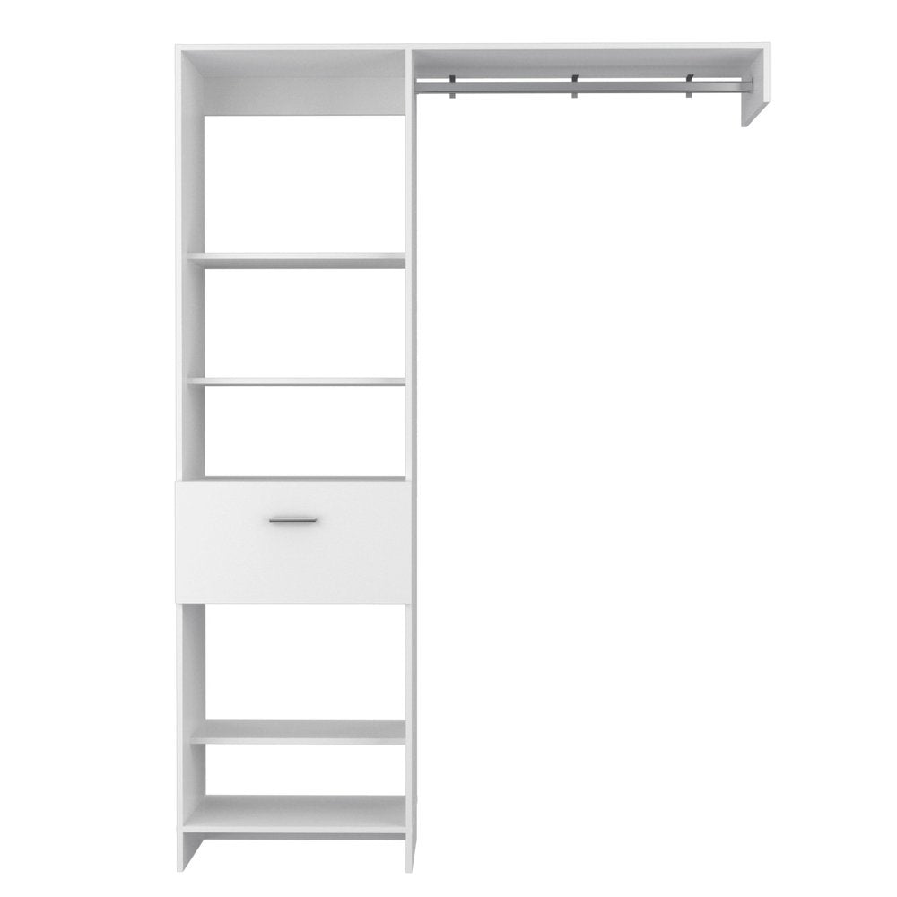 59" White Wood Triple Dresser HomeRoots