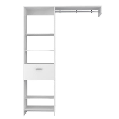 59" White Wood Triple Dresser HomeRoots