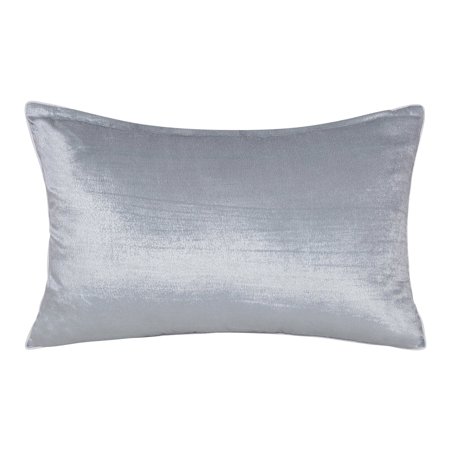 16" X 24" Ivory Abstract Polyester Zippered Pillow With Beads FurniFindUSA