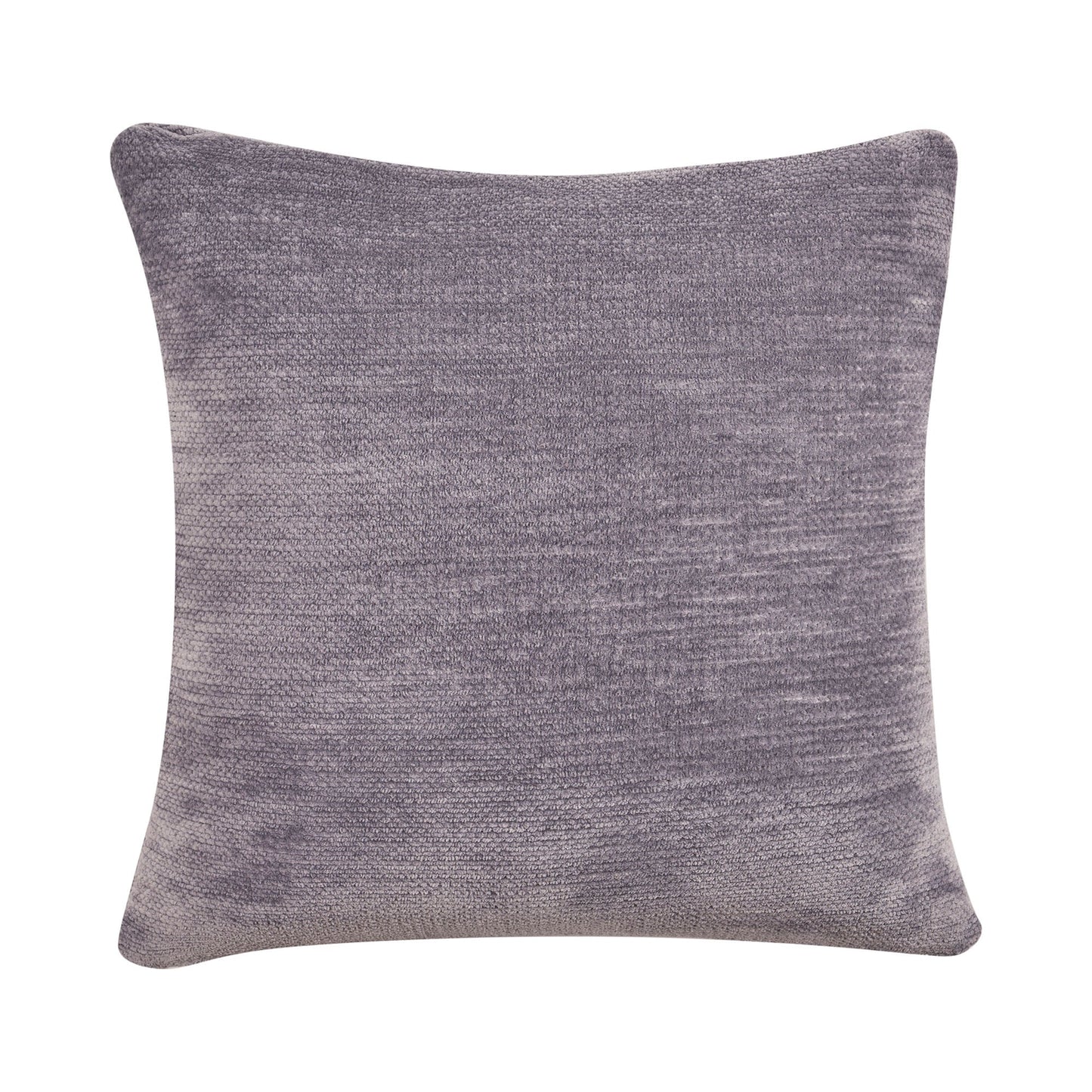 20" X 20" Gray Chenille Zippered Pillow FurniFindUSA