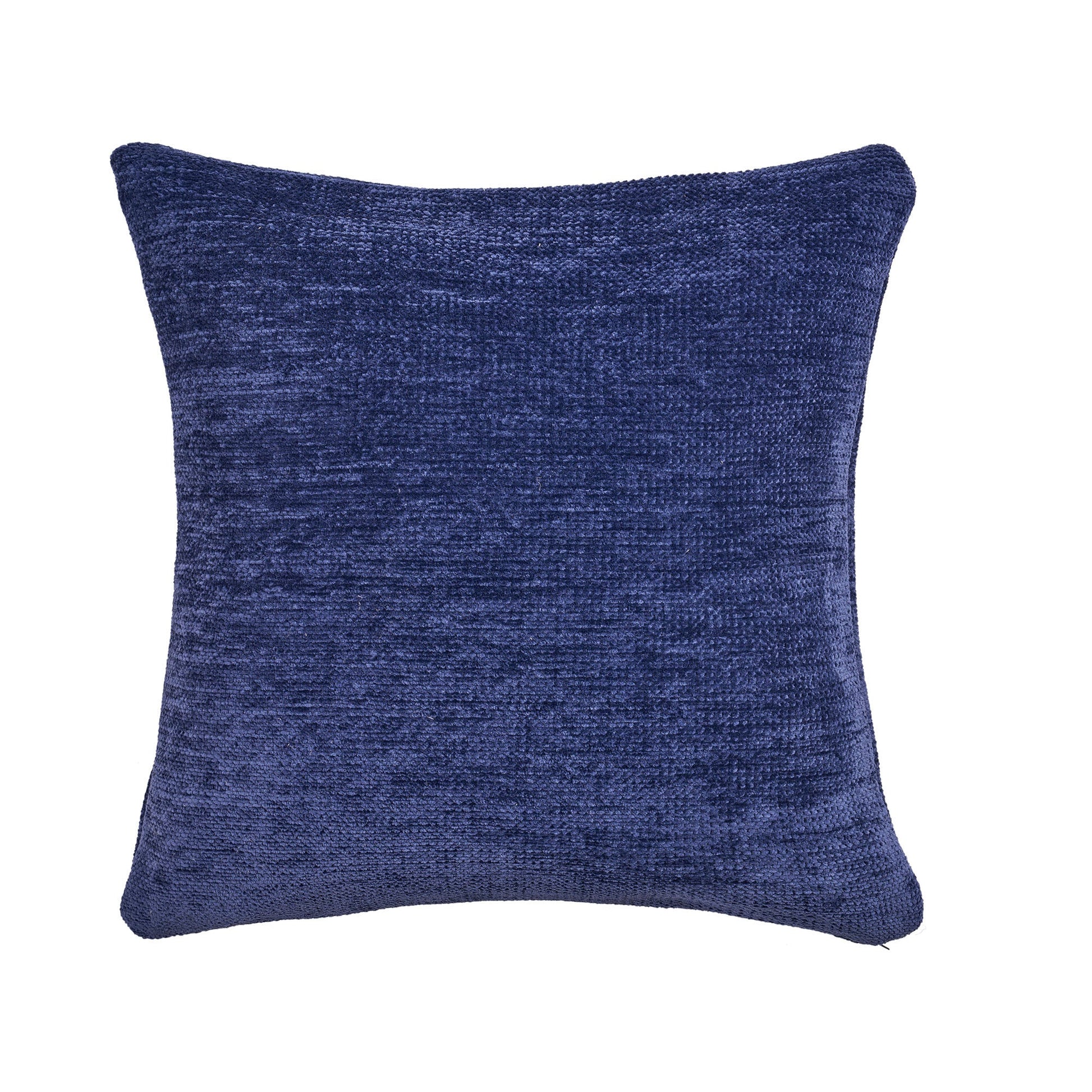 20" X 20" Blue Chenille Zippered Pillow 4.0" (L) x 20.0" (W) x 20.0" (H) FurniFindUSA