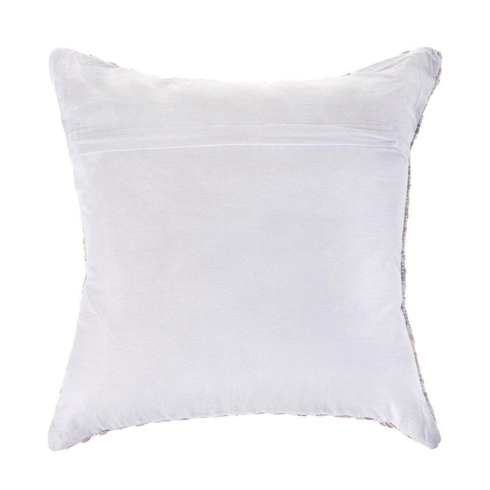 Set of Four 18" Purple Beach Chevron Cotton Throw Pillows