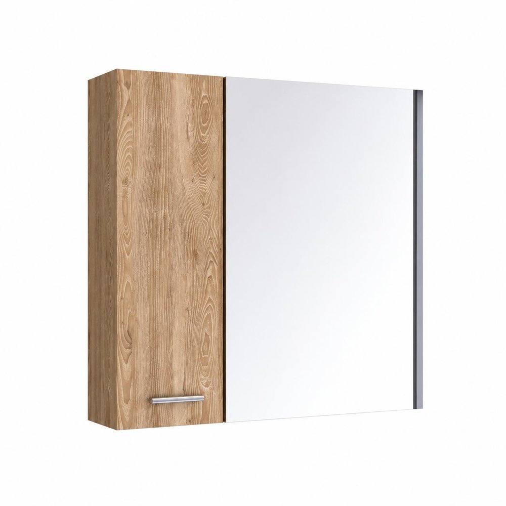 24" Natural Wood Wall Mounted Double Door Medicine Cabinet — view 8