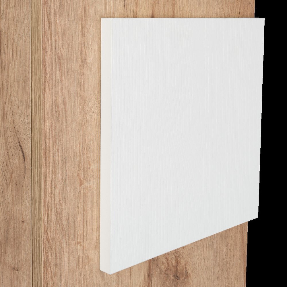 13" Natural Wood Wall Mounted Single Door Medicine Cabinet — view 4