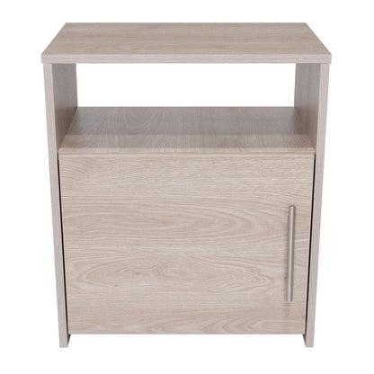 23" Gray Wood Nightstand HomeRoots
