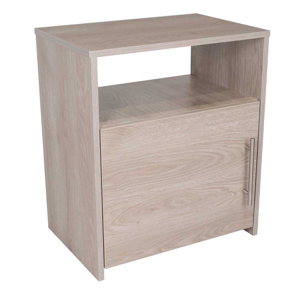 23" Gray Wood Nightstand HomeRoots