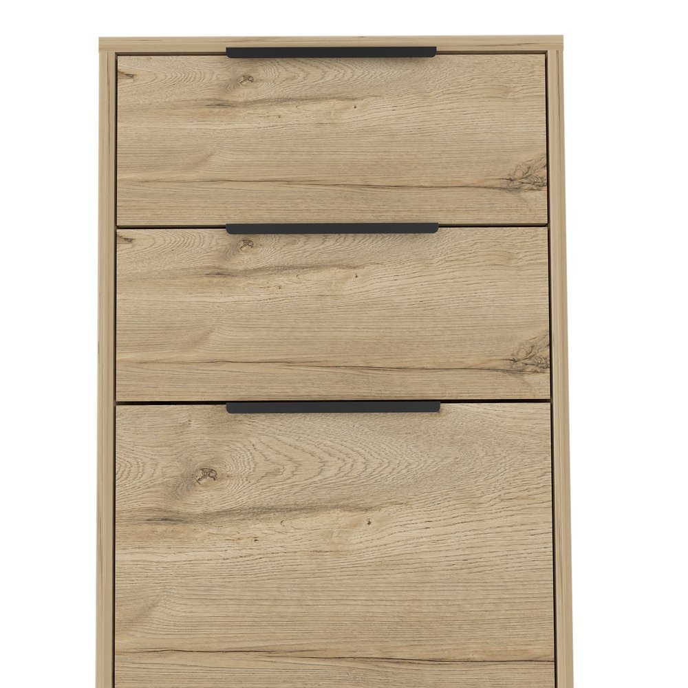 47" Natural Wood Four Drawer Double Dresser