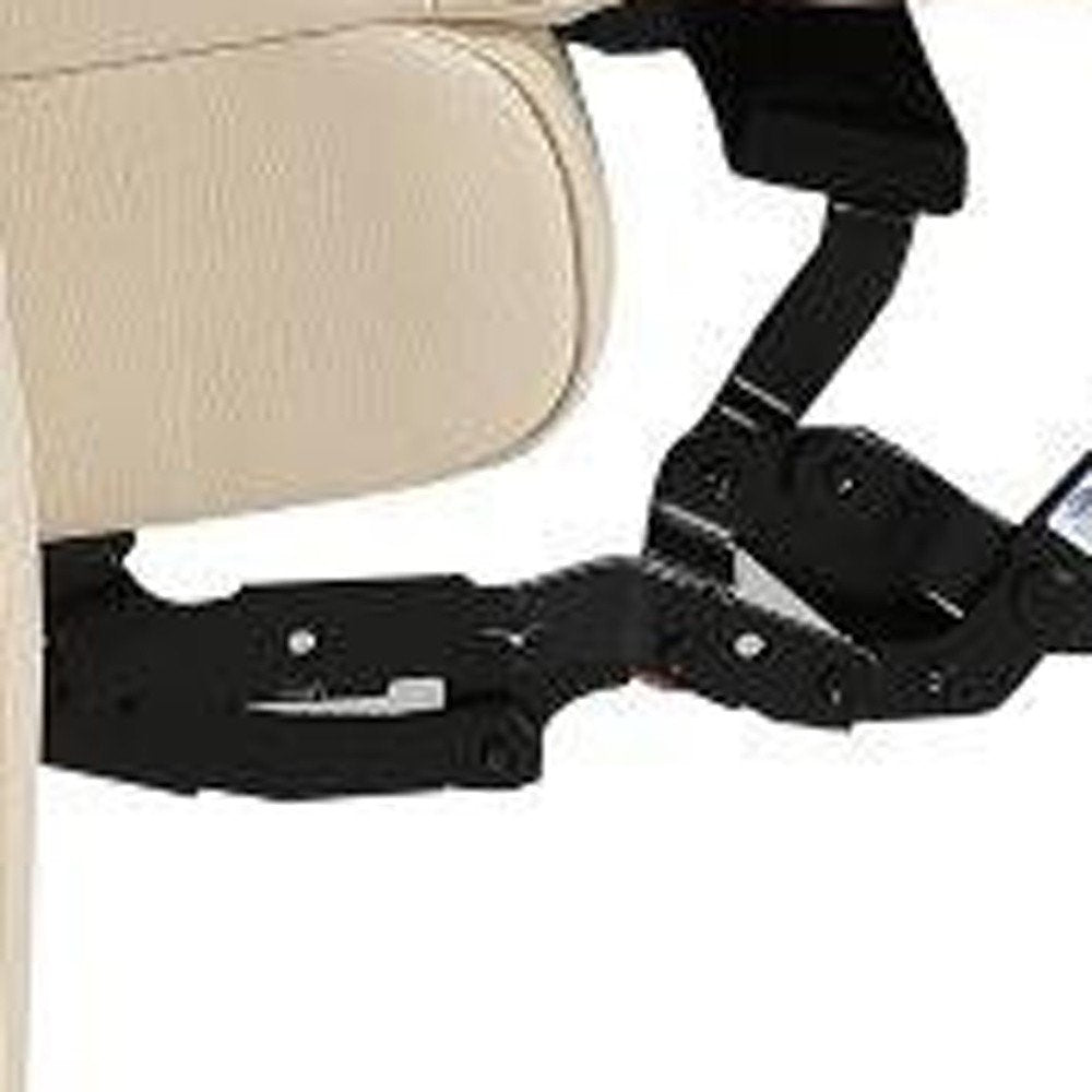 Beige Italian Leather Power Reclining L Shaped Five Piece Corner Sectional HomeRoots