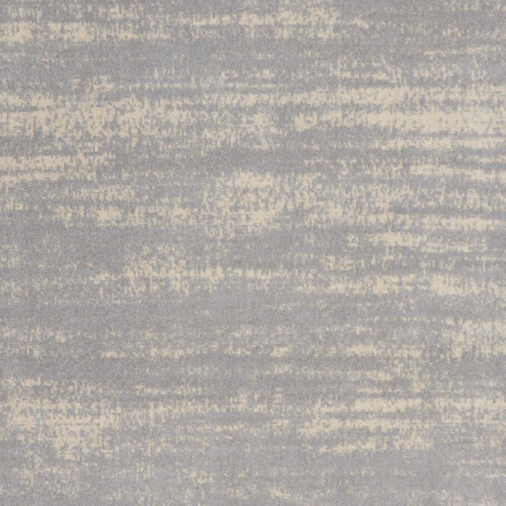 10' X 14' Gray And Beige Abstract Indoor Outdoor Area Rug — view 2