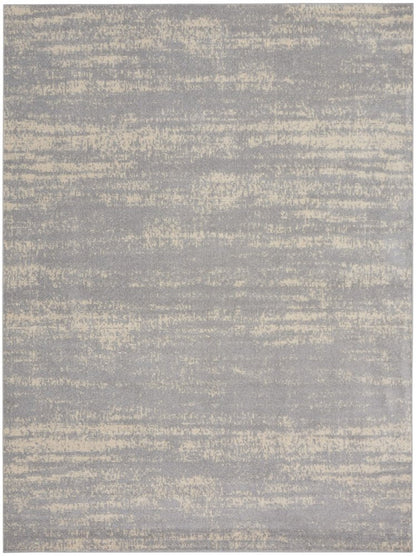 10' X 14' Gray And Beige Abstract Indoor Outdoor Area Rug HomeRoots