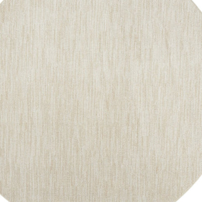 10' Beige And Ivory Round Indoor Outdoor Area Rug