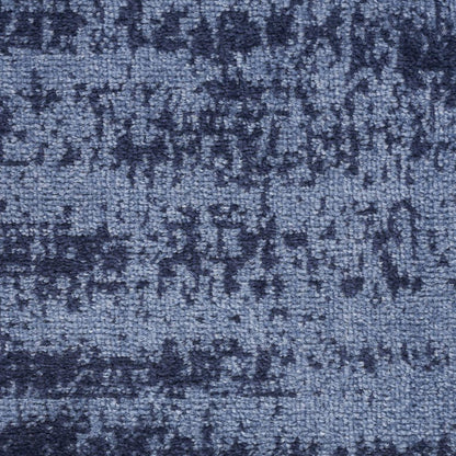 5' X 7' Denim Blue And Navy Blue Abstract Indoor Outdoor Area Rug HomeRoots