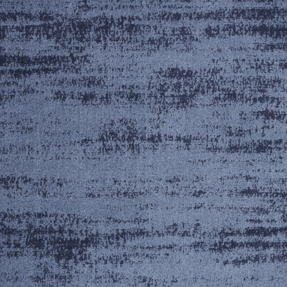 6' X 9' Denim Blue And Navy Blue Abstract Indoor Outdoor Area Rug HomeRoots