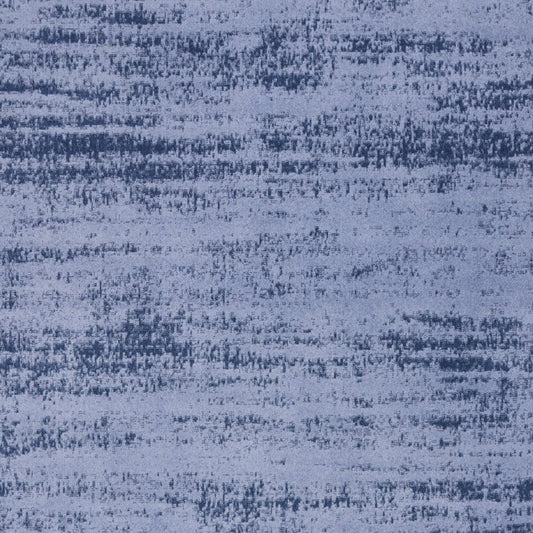 8' X 10' Denim Blue And Navy Blue Abstract Indoor Outdoor Area Rug