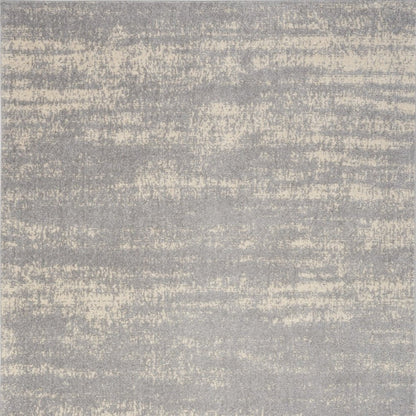 4' X 6' Gray And Beige Abstract Indoor Outdoor Area Rug HomeRoots