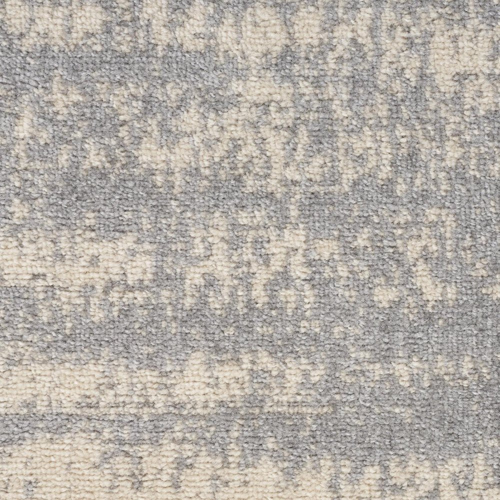 6' X 9' Gray And Beige Abstract Indoor Outdoor Area Rug — view 11