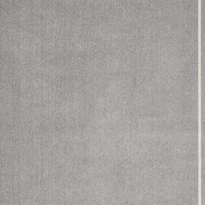 5' X 7' Gray And Ivory Indoor Outdoor Area Rug HomeRoots