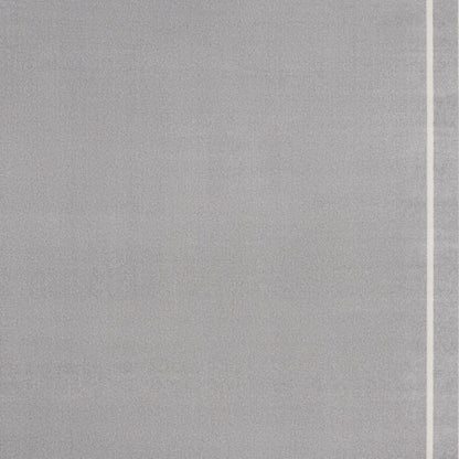 8' X 10' Gray And Ivory Indoor Outdoor Area Rug