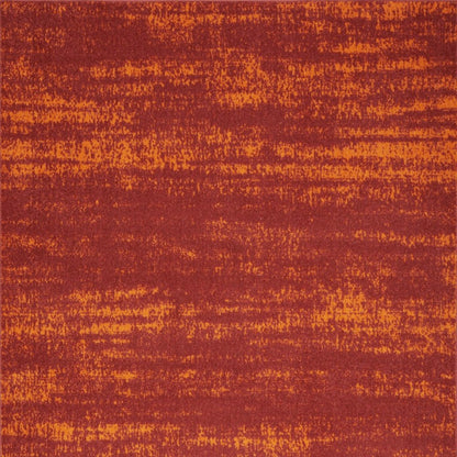 4' X 6' Red And Orange Abstract Indoor Outdoor Area Rug HomeRoots