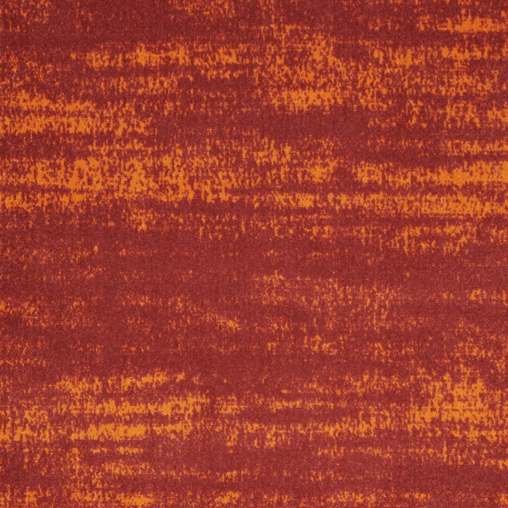 5' X 7' Red And Orange Abstract Indoor Outdoor Area Rug HomeRoots