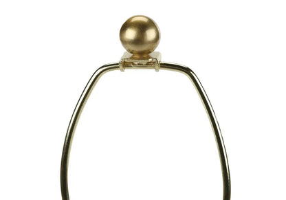 26" Green Ceramic Geometric Table Lamp With Ivory Drum Shade HomeRoots