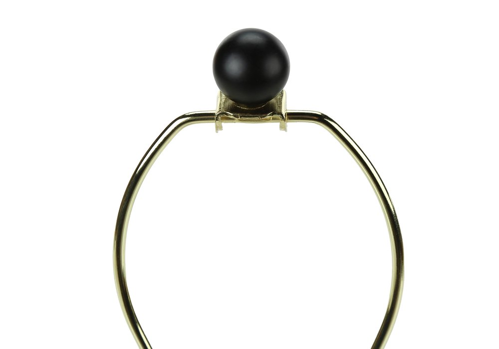 Set of Two 24" Black Metal Candlestick USB Table Lamps With Ivory Drum Shade HomeRoots