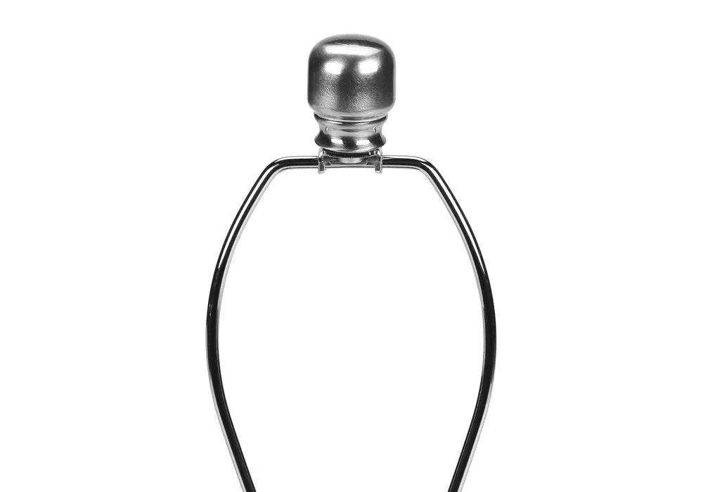 26" Black Ceramic Urn Table Lamp With Ivory Drum Shade HomeRoots