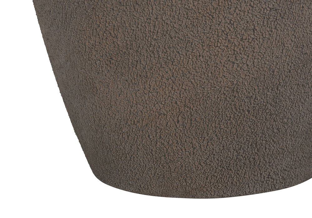 27" Gray Ceramic Urn Table Lamp With Beige Drum Shade — view 4