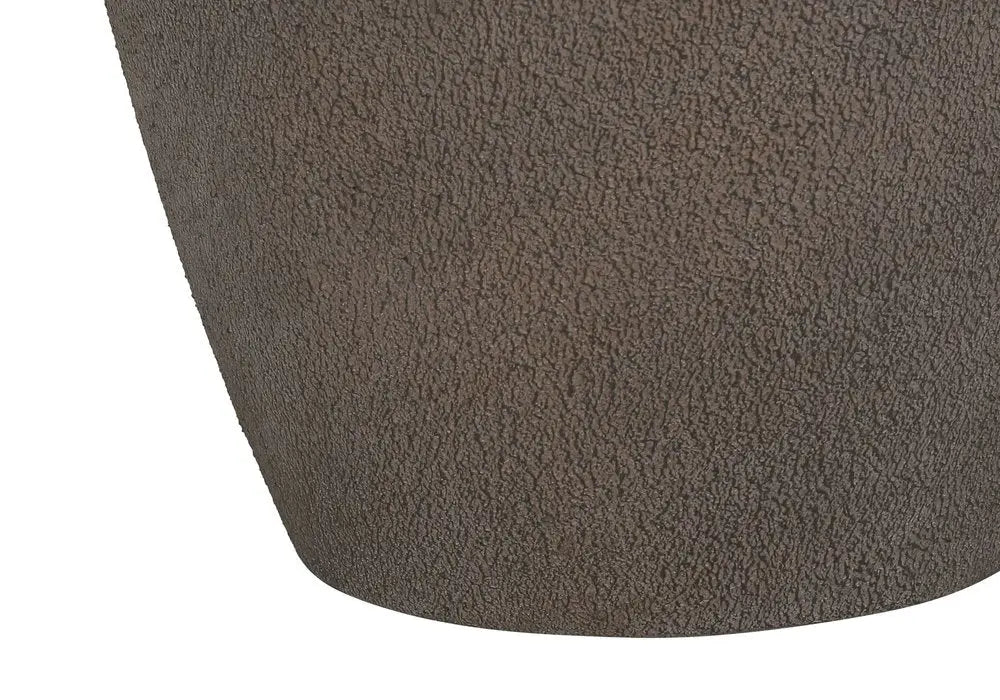 27" Gray Ceramic Urn Table Lamp With Beige Drum Shade HomeRoots