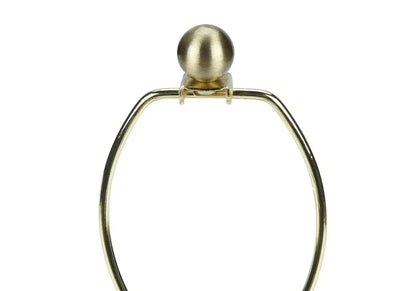 20" Cream Concrete Urn Table Lamp With Cream Empire Shade HomeRoots