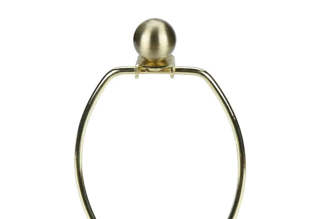 22" Cream Concrete Urn Table Lamp With Cream Abstract Empire Shade HomeRoots