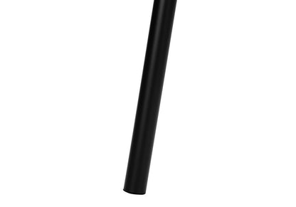 63" Black LED Light Changing Floor Lamp With Cream Fabric Drum Shade HomeRoots