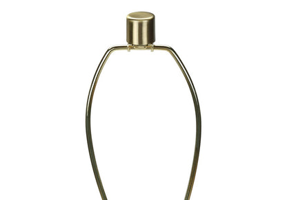 63" Matte Gold Floor Lamp with Cream Drum Shade HomeRoots