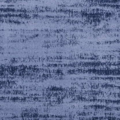 5' Denim Blue And Navy Blue Square Abstract Indoor Outdoor Area Rug